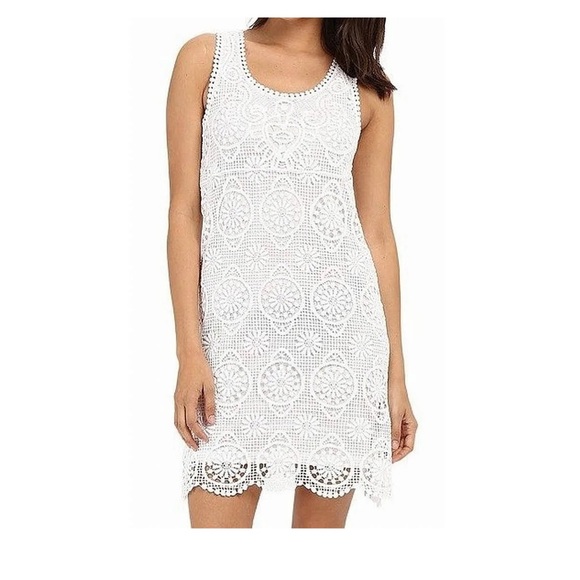 Karen Kane Crocheted Dress - Picture 1 of 13